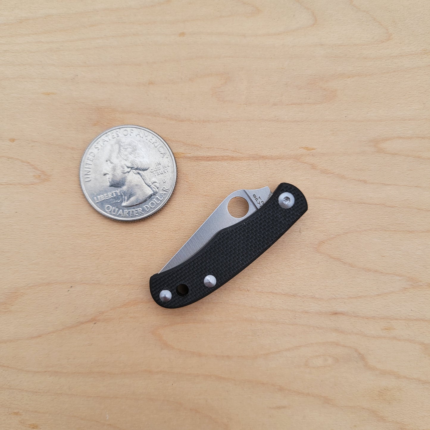 Spyderco Bug Mini Folding Knife - Black G10 - C133GBKP