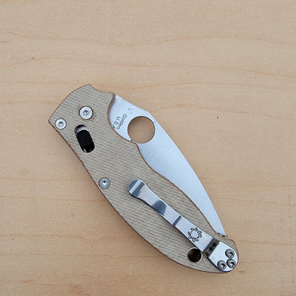Spyderco Manix 2 - Cruwear Micarta - C101MPCW2