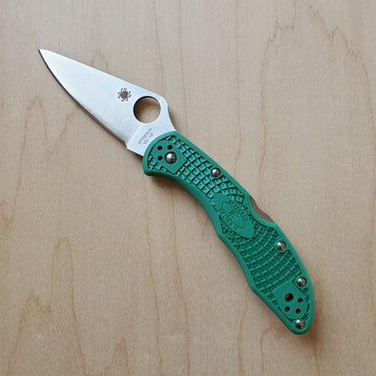 Spyderco Delica 4 - Green C11FPGR