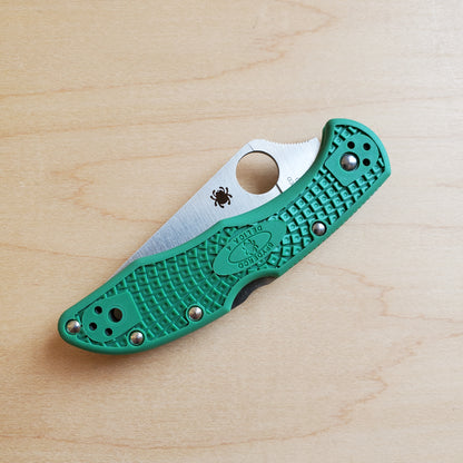 Spyderco Delica 4 - Green C11FPGR