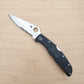 Spyderco Endura 4 - Black Partial Serration - C10PSBK