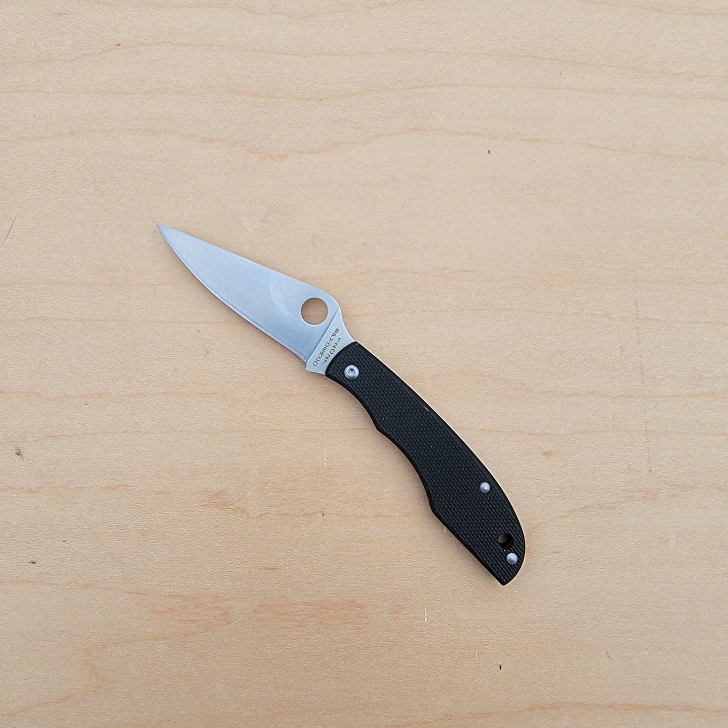 Spyderco Grasshopper Slipjoint - Black G10 - C138GBKP