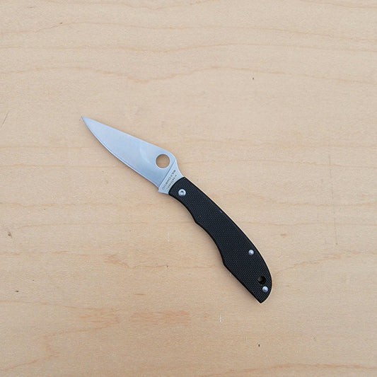 Spyderco Grasshopper Slipjoint - Black G10 - C138GBKP