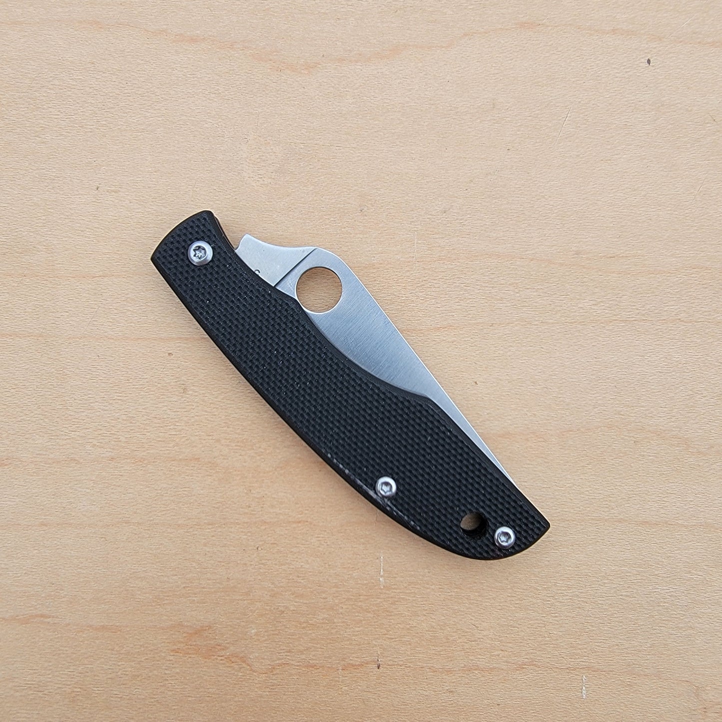 Spyderco Grasshopper Slipjoint - Black G10 - C138GBKP