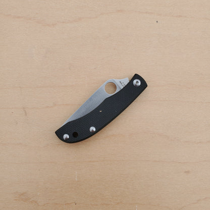 Spyderco Honeybee Mini Folding Knife Black G10 - C137GBKP