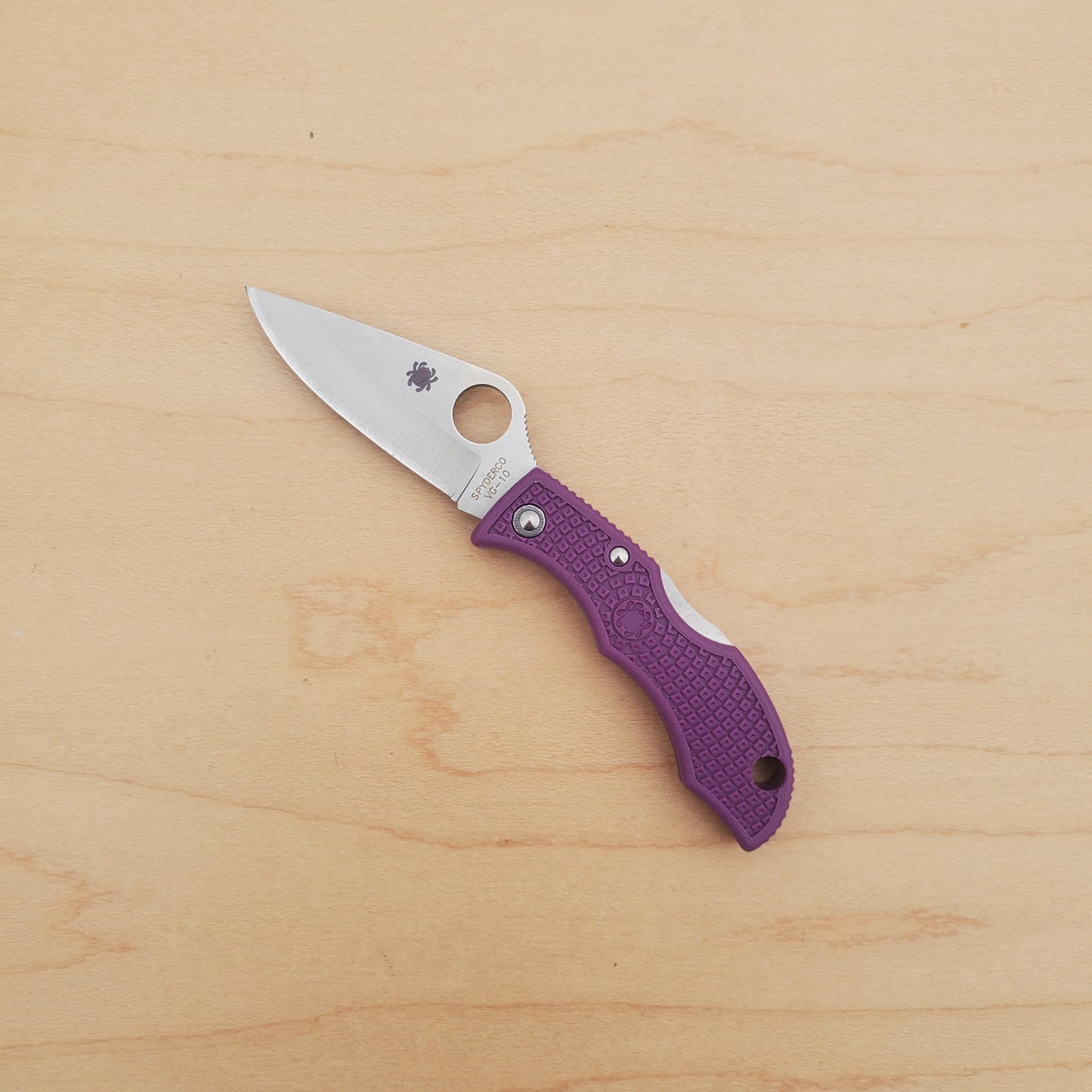 Spyderco Ladybug 3 - Purple - CLPRP3