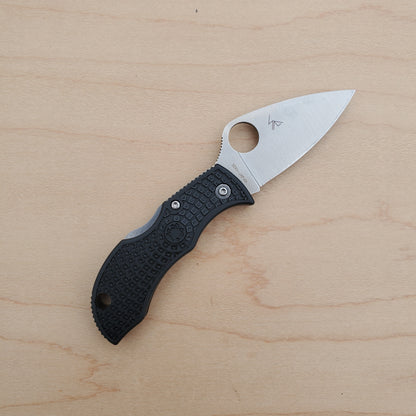 Spyderco Manbug - Black Leaf - CMBKLFP