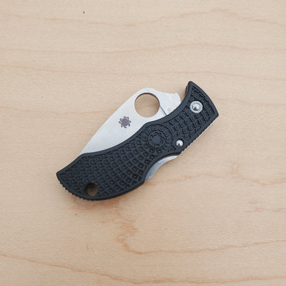 Spyderco Manbug - Black Leaf - CMBKLFP