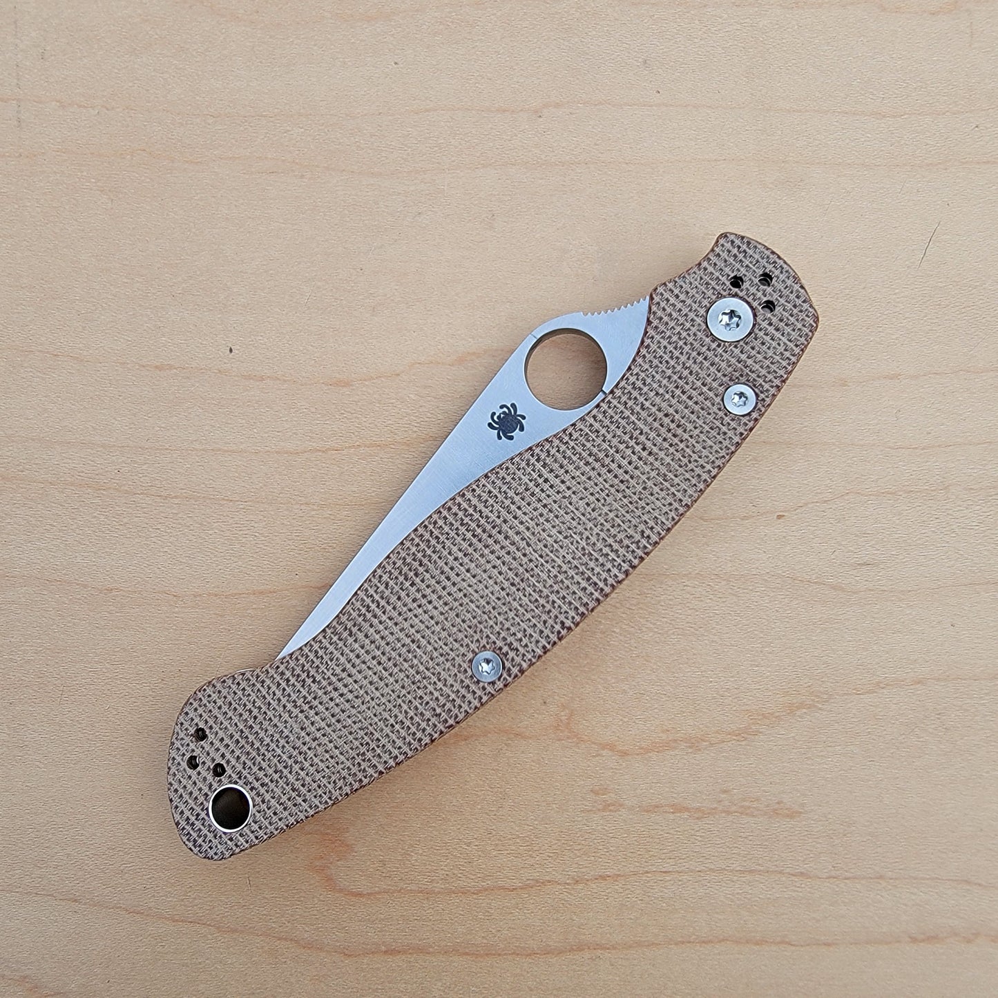 Spyderco Military 2 - Cruwear Micarta - C36MPCW2