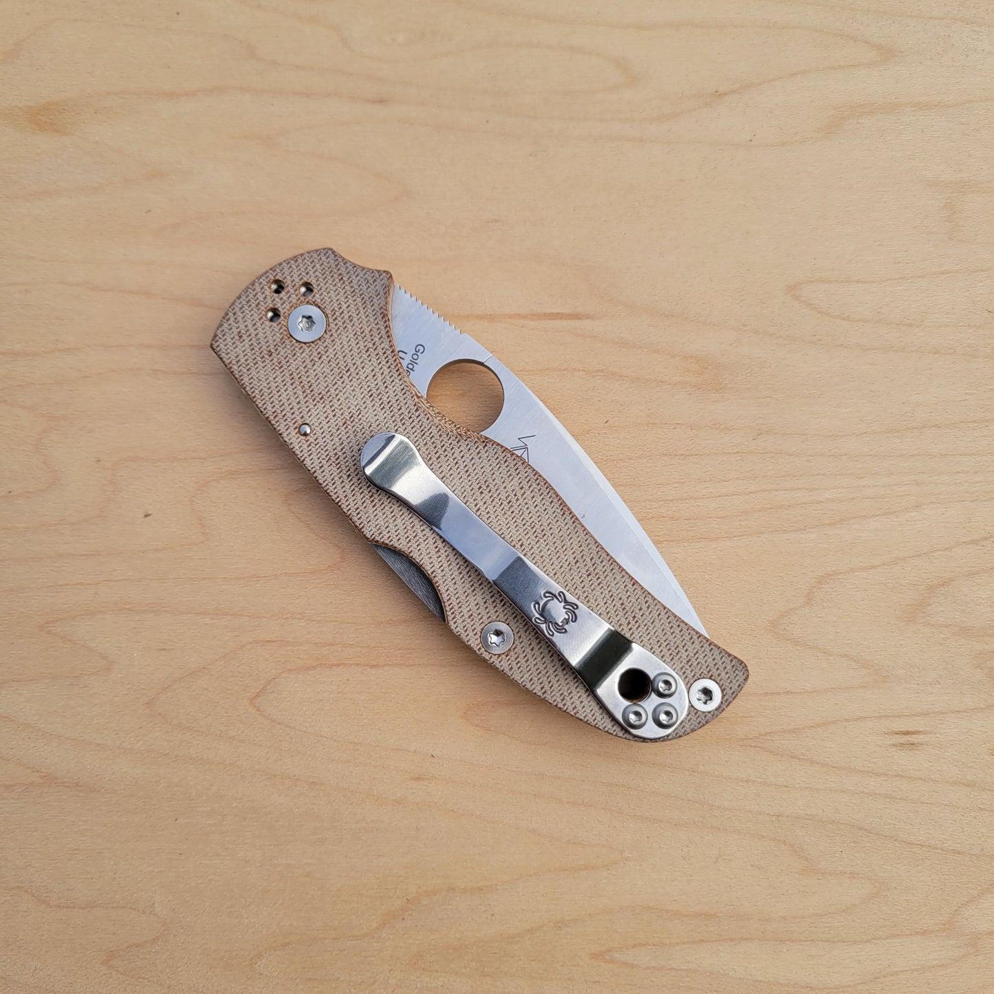 Spyderco Native 5 - Cruwear - Micarta C41MPCW5