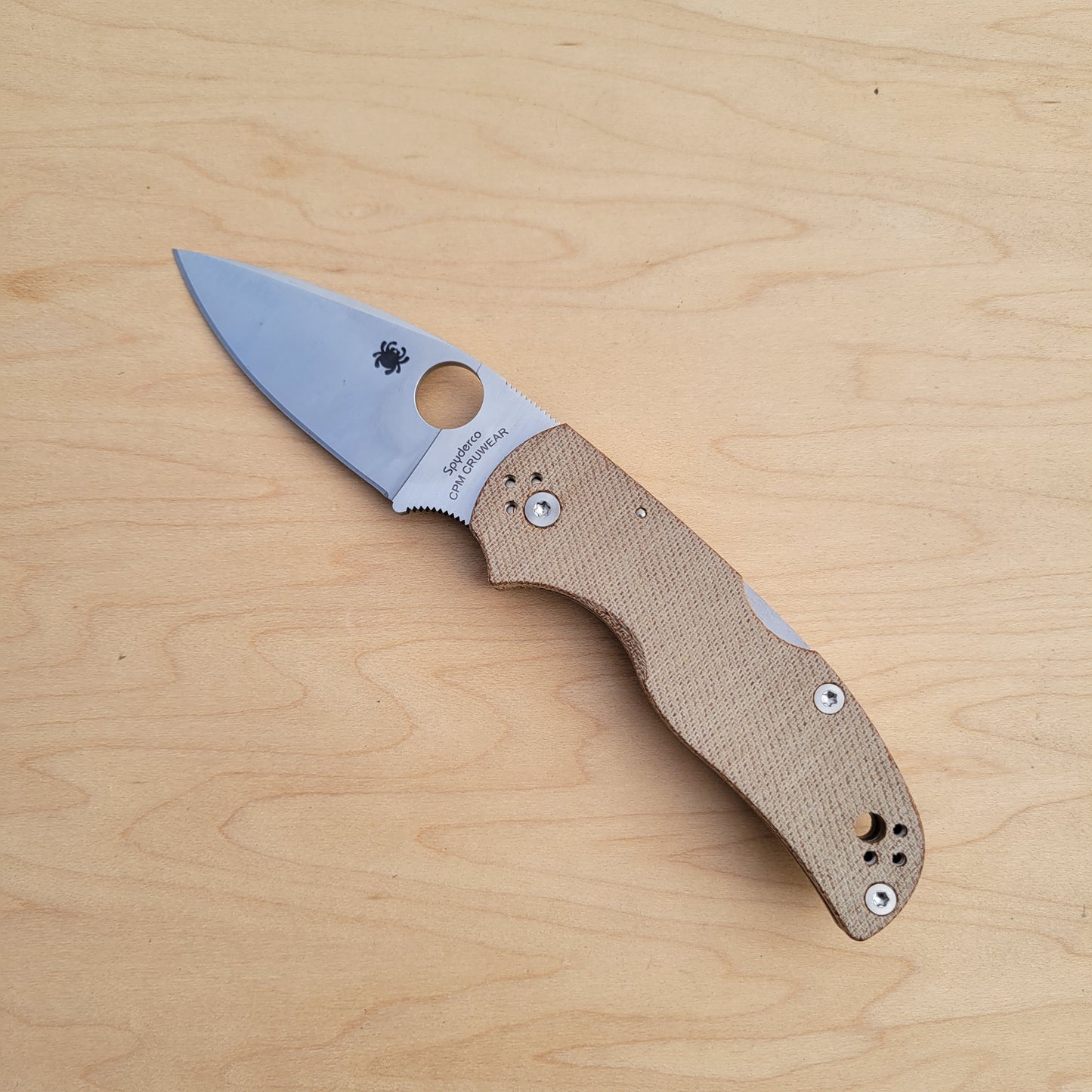 Spyderco Native 5 - Cruwear - Micarta C41MPCW5