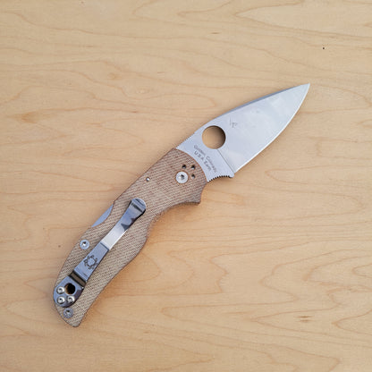 Spyderco Native 5 - Cruwear - Micarta C41MPCW5