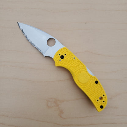 Spyderco Native 5 Salt Serrated - Magnacut - C41SYL5