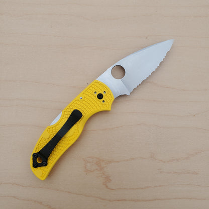 Spyderco Native 5 Salt Serrated - Magnacut - C41SYL5