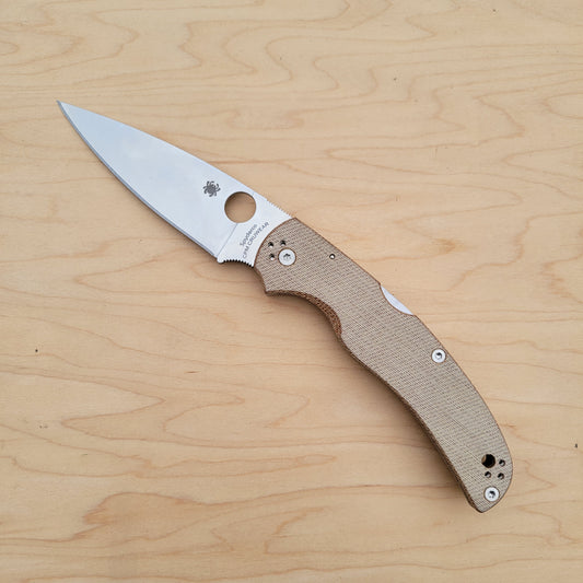 Spyderco Native Chief - Micarta CRUWEAR C244MPCW