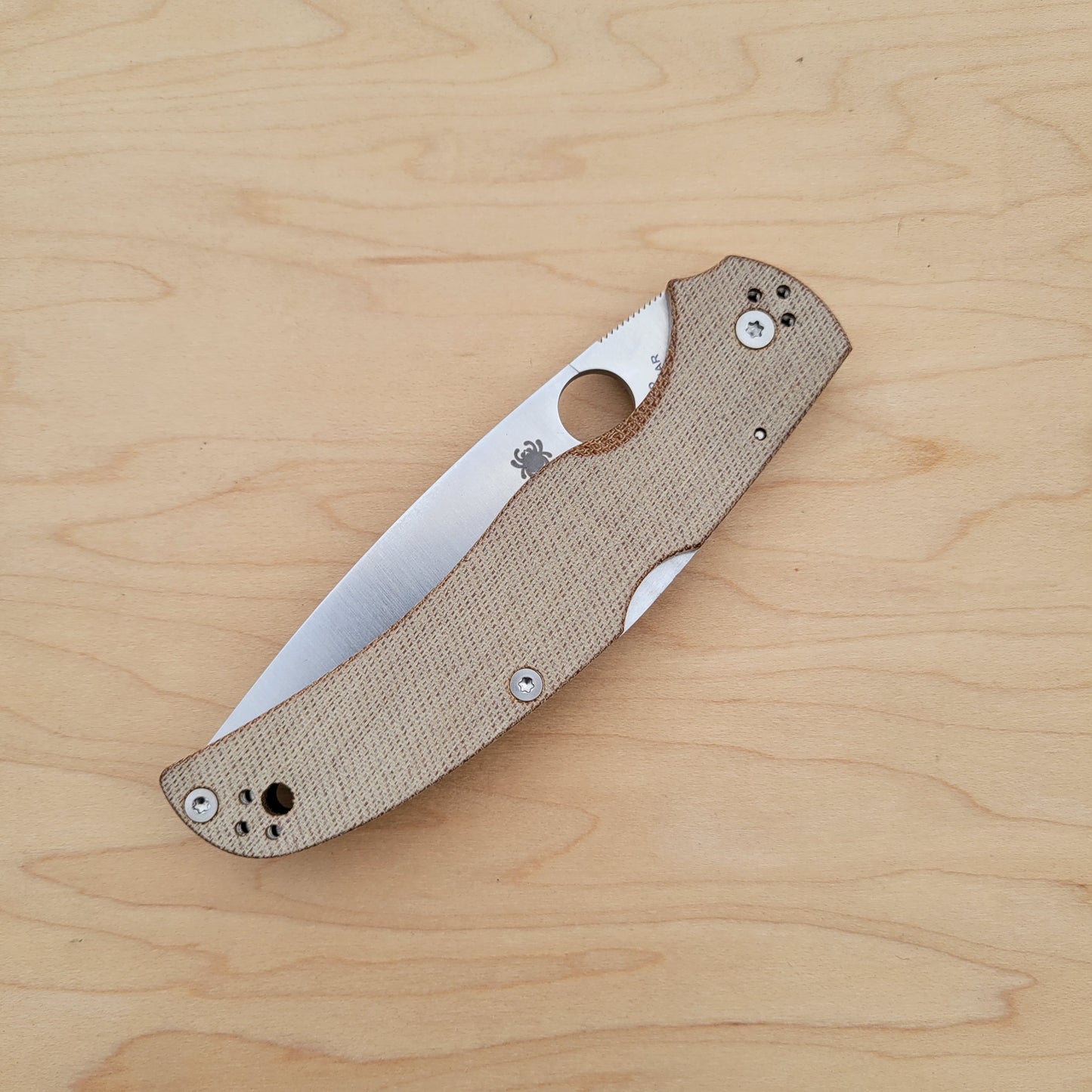 Spyderco Native Chief - Micarta CRUWEAR C244MPCW