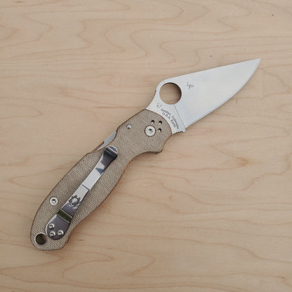 Spyderco Para 3 - Cruwear Micarta - C223MPCW