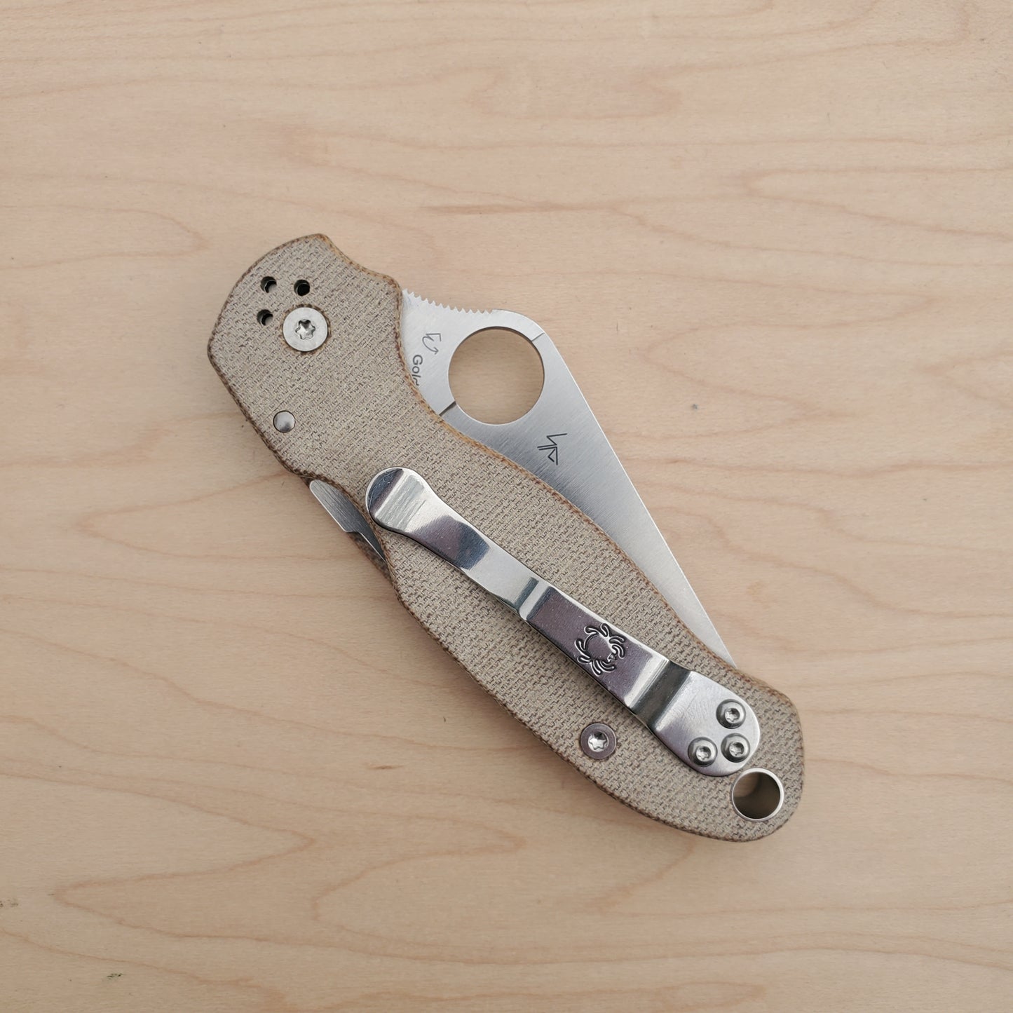 Spyderco Para 3 - Cruwear Micarta - C223MPCW