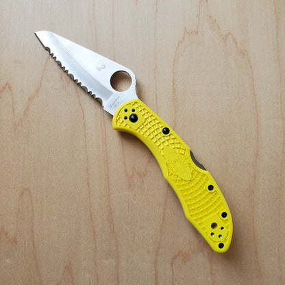Spyderco Salt 2 Serrated - Yellow C88SYL2