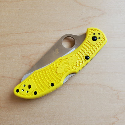 Spyderco Salt 2 Serrated - Yellow C88SYL2