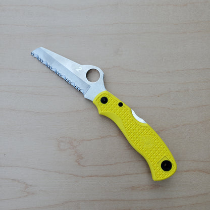 Spyderco Saver Salt - Yellow H2 - C118SYL
