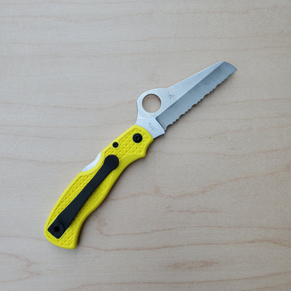 Spyderco Saver Salt - Yellow H2 - C118SYL