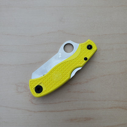 Spyderco Saver Salt - Yellow H2 - C118SYL