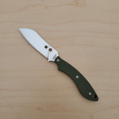 Spyderco Stok Drop Point Fixed Blade - FB50GPOD