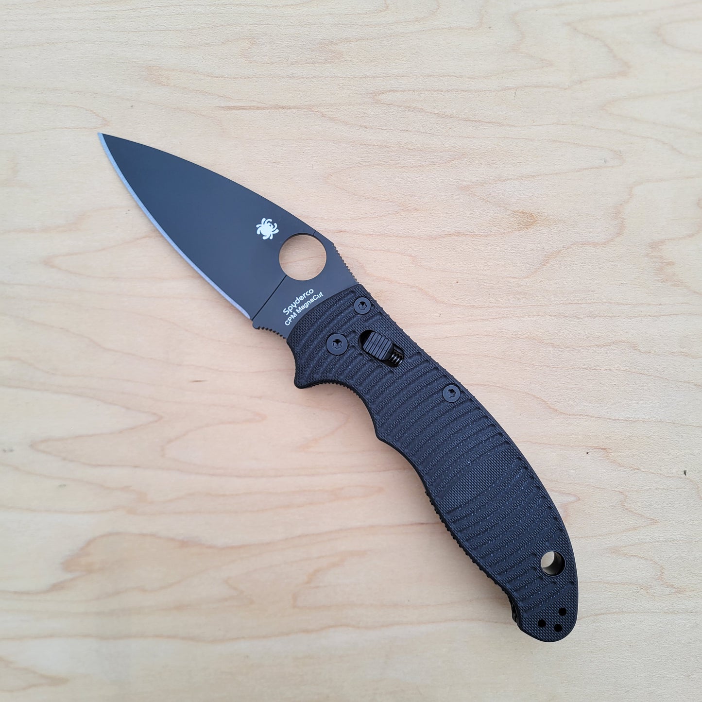 Spyderco Manix 2 Salt - MagnaCut Black G10 - C101GMCBKP2