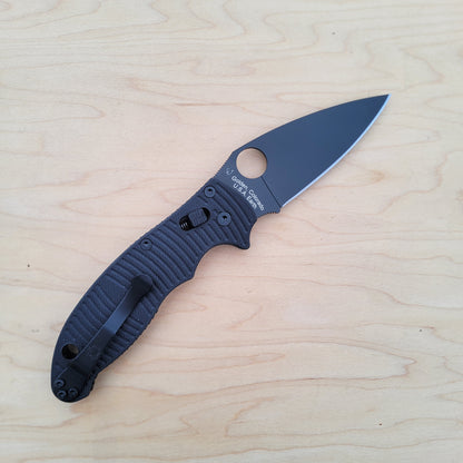 Spyderco Manix 2 Salt - MagnaCut Black G10 - C101GMCBKP2