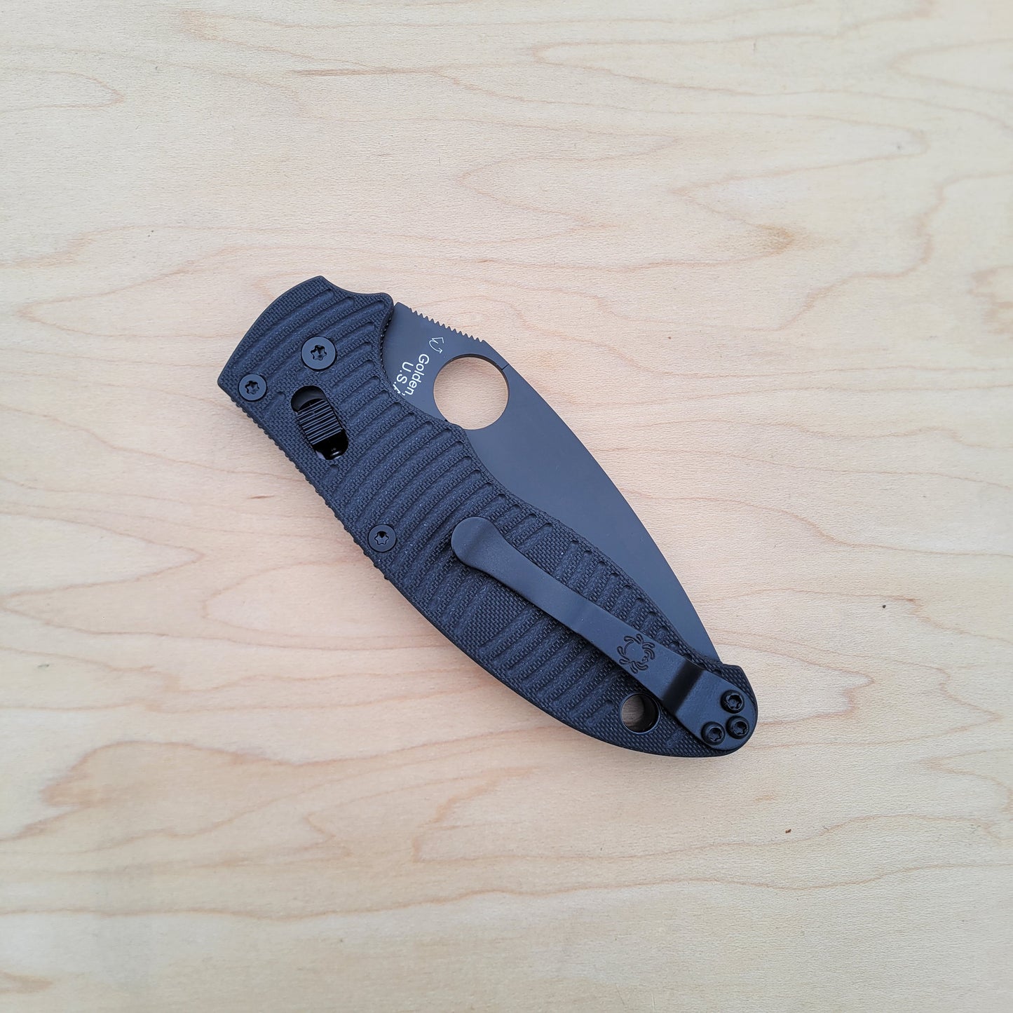 Spyderco Manix 2 Salt - MagnaCut Black G10 - C101GMCBKP2