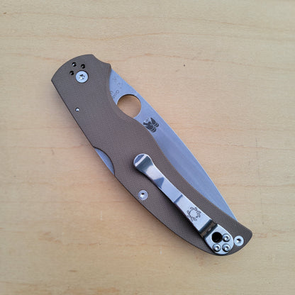 Spyderco Native Chief - Sprint 15V Brown G10 C244GPBN15V