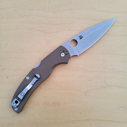 Spyderco Native Chief - Sprint 15V Brown G10 C244GPBN15V