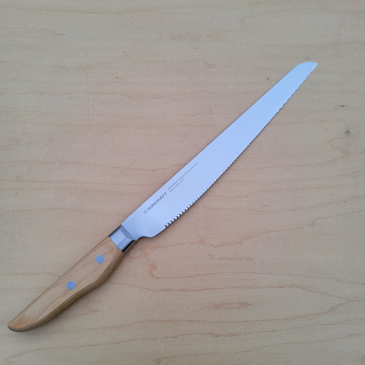 Suncraft Seseragi 210mm Bread Knife