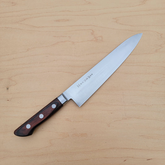 Sakai Takayuki Aoniko 210mm Gyuto Monosteel