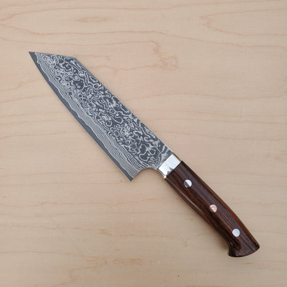 Takeshi Saji SG2 Damascus 165mm Bunka Ironwood