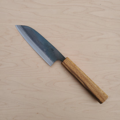 Tosa Tsukasa 120mm Santoku - Shirogami 1 - Oak