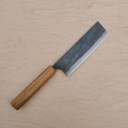 Tosa Tsukasa 150mm Nakiri - Shirogami 1 - Oak