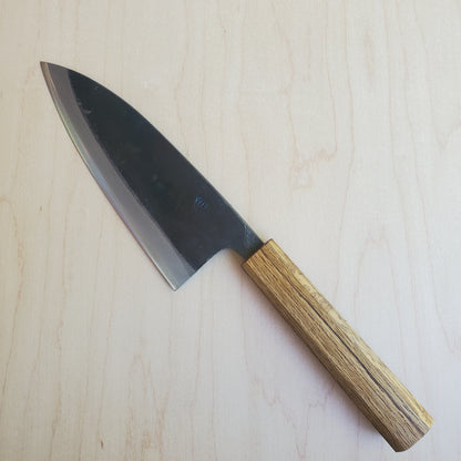 Tosa Tsukasa 165mm Ryo Deba - Shirogami 1 - Oak