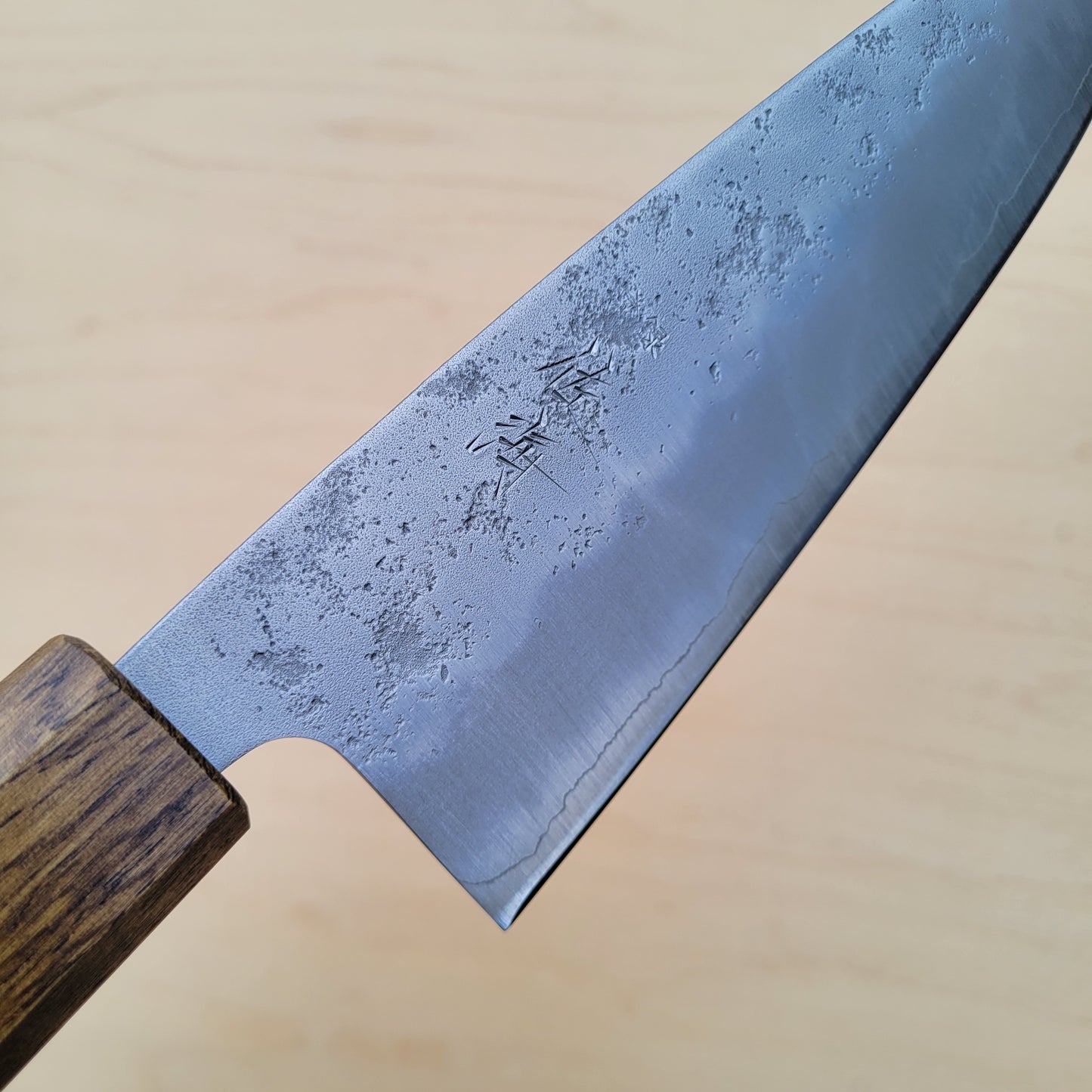 Touroku Sakai Ginsan Nashiji 165mm Santoku