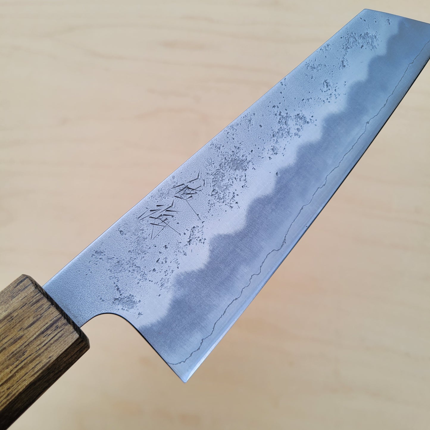 Touroku Sakai Ginsan Nashiji 165mm Bunka
