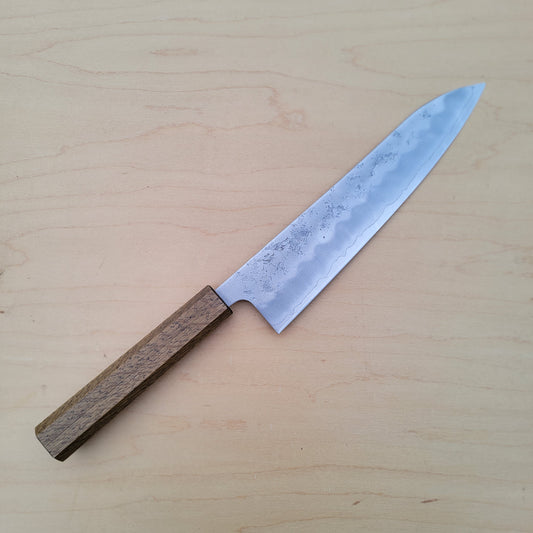 Touroku Sakai Ginsan Nashiji 210mm Gyuto