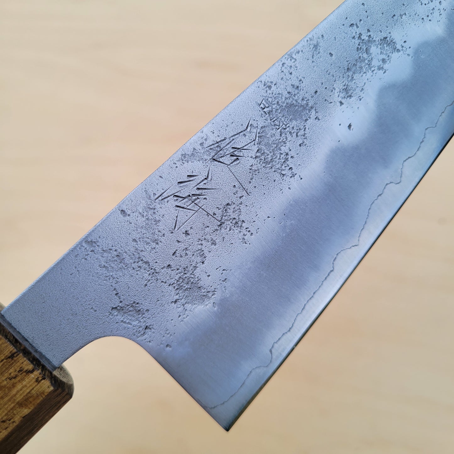 Touroku Sakai Ginsan Nashiji 210mm Gyuto
