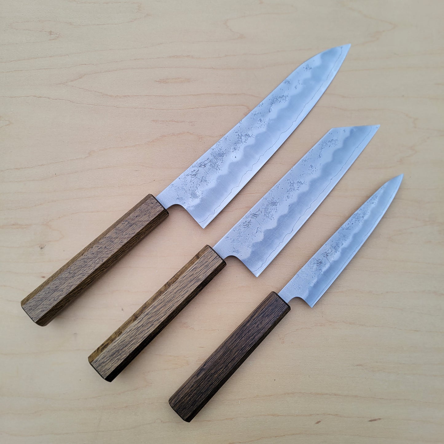 Touroku Sakai Ginsan Nashiji Set of 3