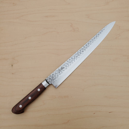 Tsunehisa Swedish 270mm Sujihiki Tsuchime