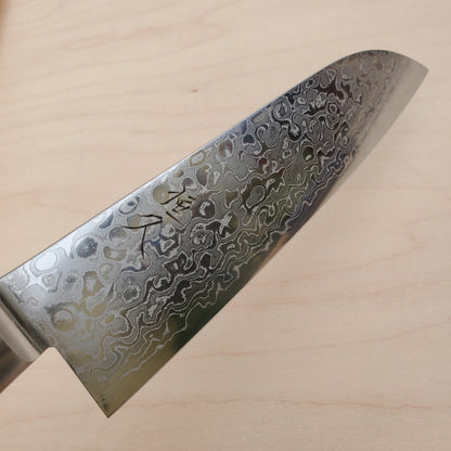 Tsunehisa 45 Layer Damascus 170mm Santoku