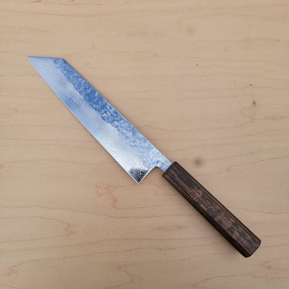 Tsunehisa 440C 210mm Kiritsuke Gyuto Polished Damascus