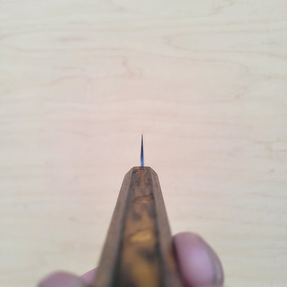 Tsunehisa 440C 150mm Petty Damascus Nashiji