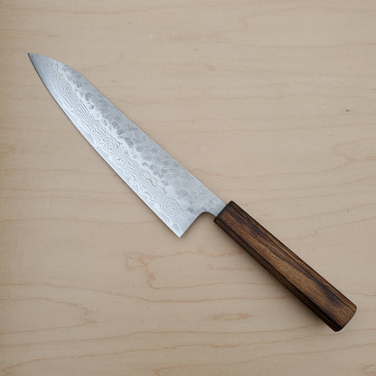 Tsunehisa 440C 210mm Gyuto Damascus Tsuchime