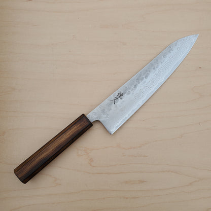 Tsunehisa 440C 210mm Gyuto Damascus Tsuchime